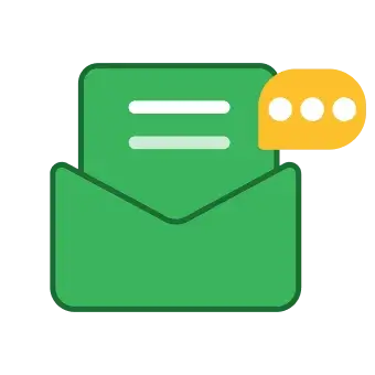 ícone de informações de contato
