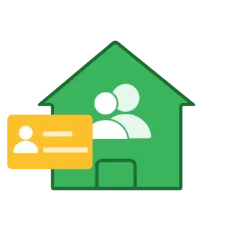 ícone de informações familiares