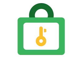 ícone de privacidade e segurança