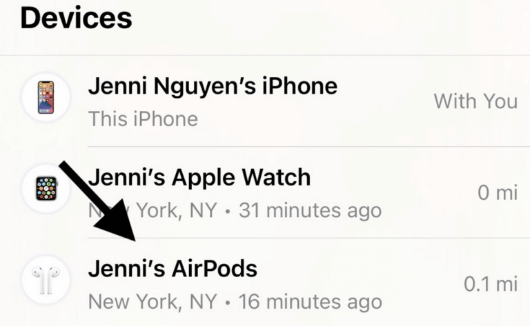 View of Can You Track Airpods If Someone Resets Them?