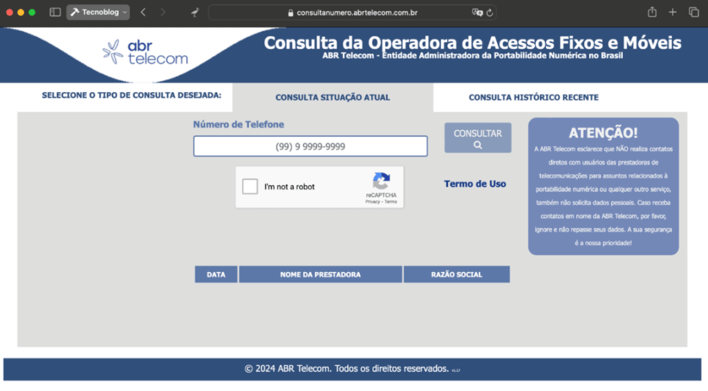 abr telecom website