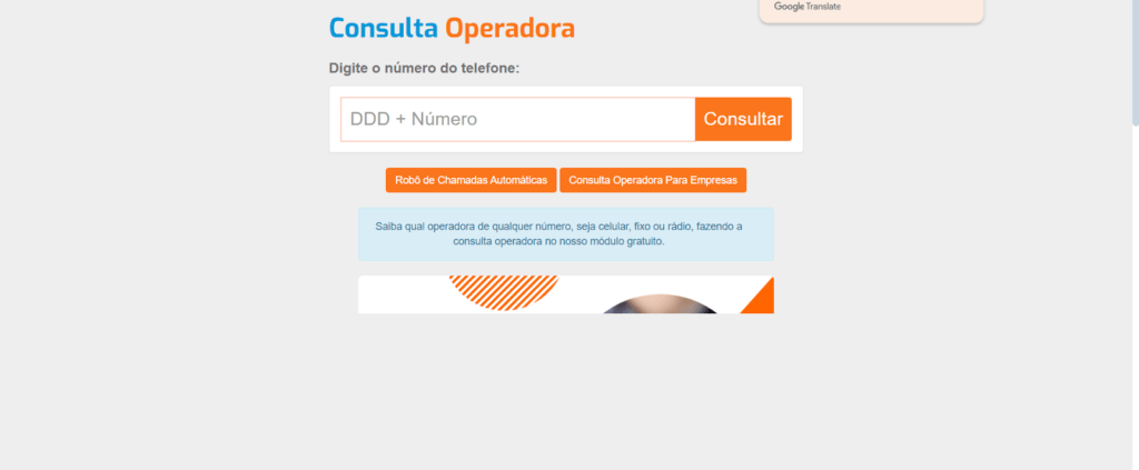 consultaoperadora website
