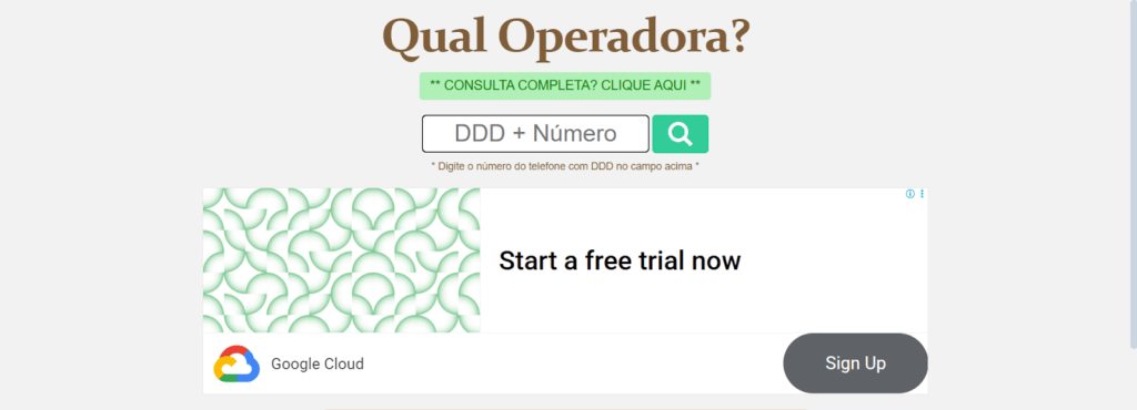 qualoperadora website